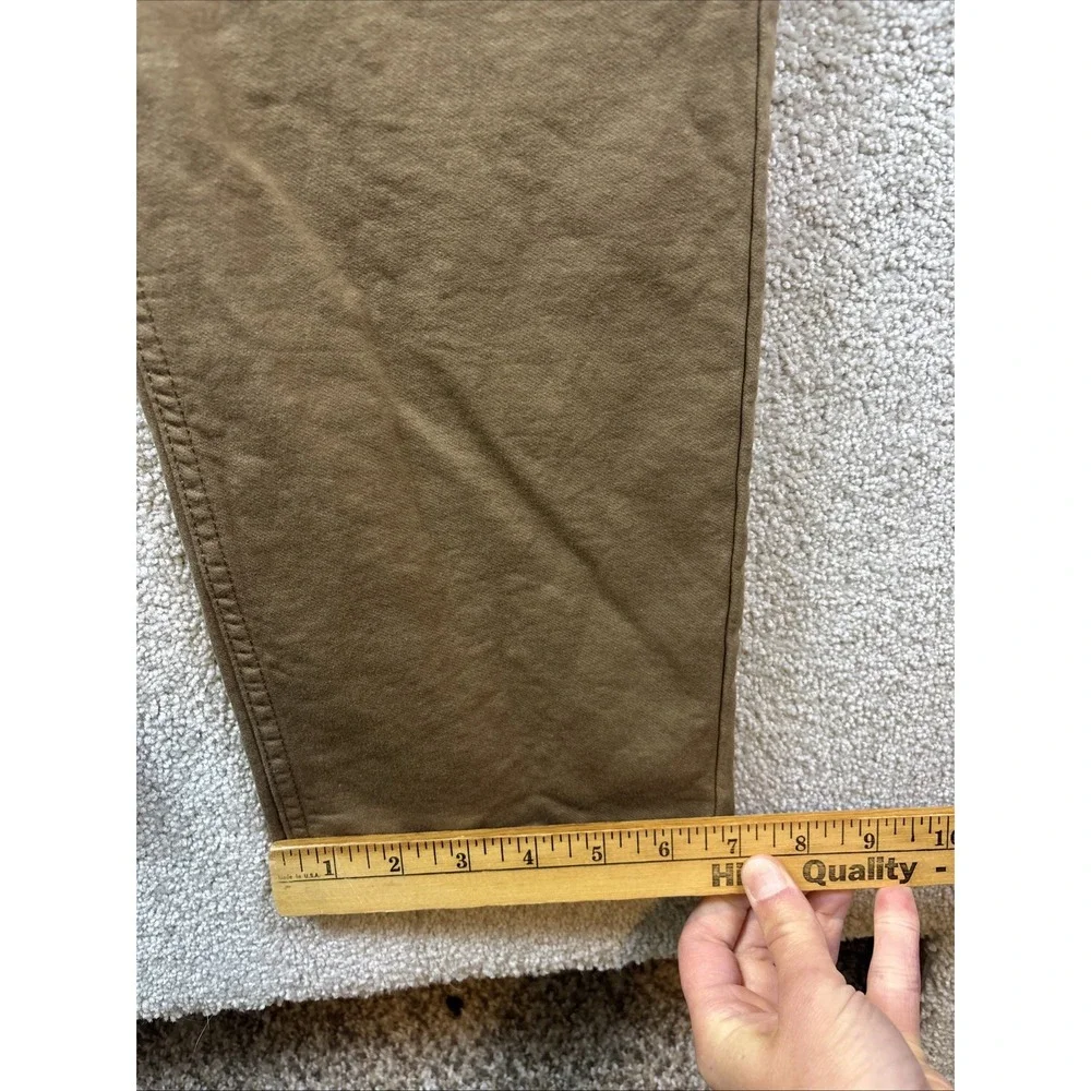Banana Republic Traveler Pants Mens 36x32‎ Brown Slim Fit Stretch Cotton Chino